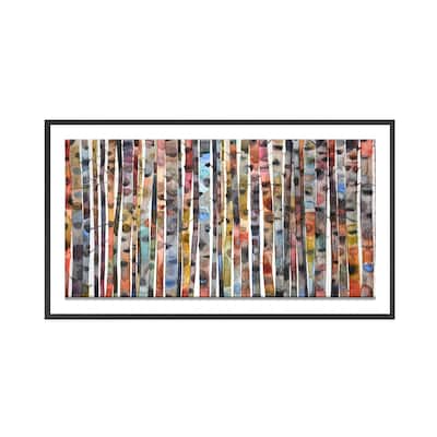 Brilliant Birch Framed Print Wall Art by Norman Wyatt Jr.
