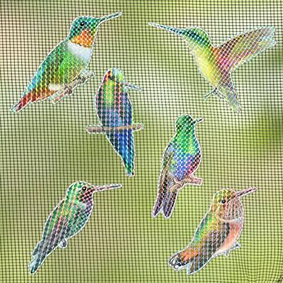 Shatex 18 Pieces Screen Door Decorative Double Sided Hummingbird Magnets - 6.63*5.46in