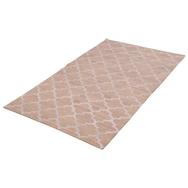 Ankara FW Brown Kilim 5'1" x 8'2" - 5'1 x 8'2