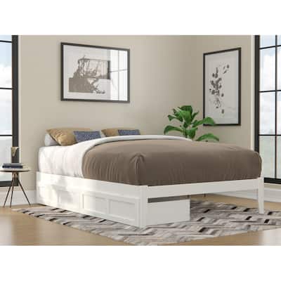 AFI Colorado Platform Bed with Storage and Charging Station