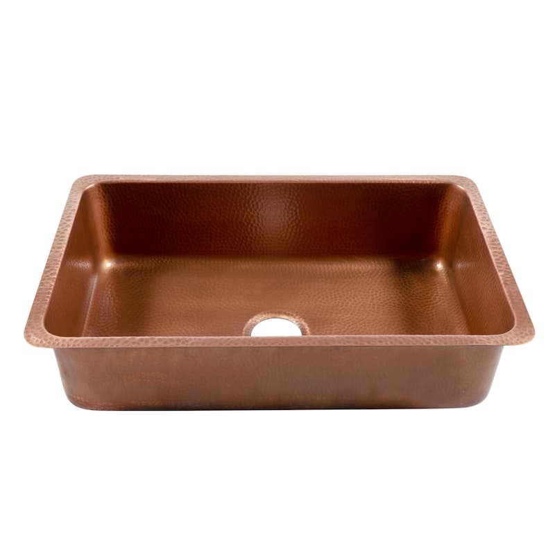 Orwell Copper 30" Single Bowl Undermount Kitchen Sink