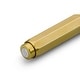preview thumbnail 3 of 2, Kaweco 10000922 Brass Sport Retractable Ballpoint Pen with Standard D1 Refills