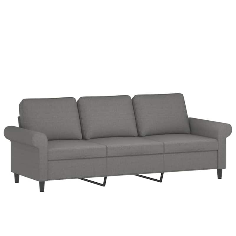 vidaXL Sofa Chair Living Room Accent Upholstered Chair with Armrest Fabric