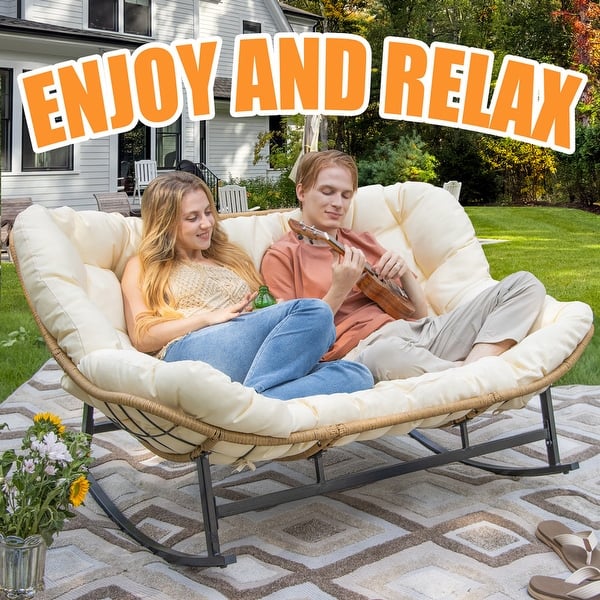 Papasan Chair Comfortable Outdoor Chairs With Cushions Large