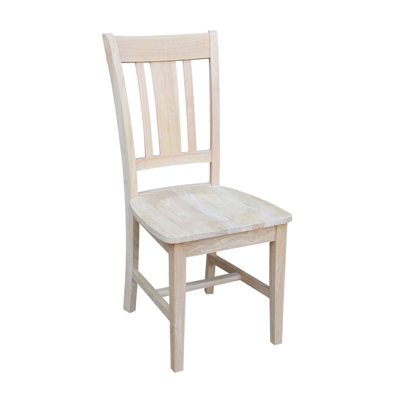 42" Solid Wood Round Dual Drop Leaf Table with 4 Dining Chairs