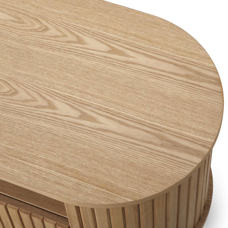 Lifestorey Kendrick Fluted TV Console