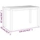 preview thumbnail 65 of 83, vidaXL 4/5/6/7/9/11 Piece Patio Dining Set with Cushions Solid Wood Acacia