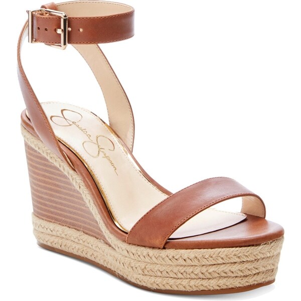 black wedge sandals leather