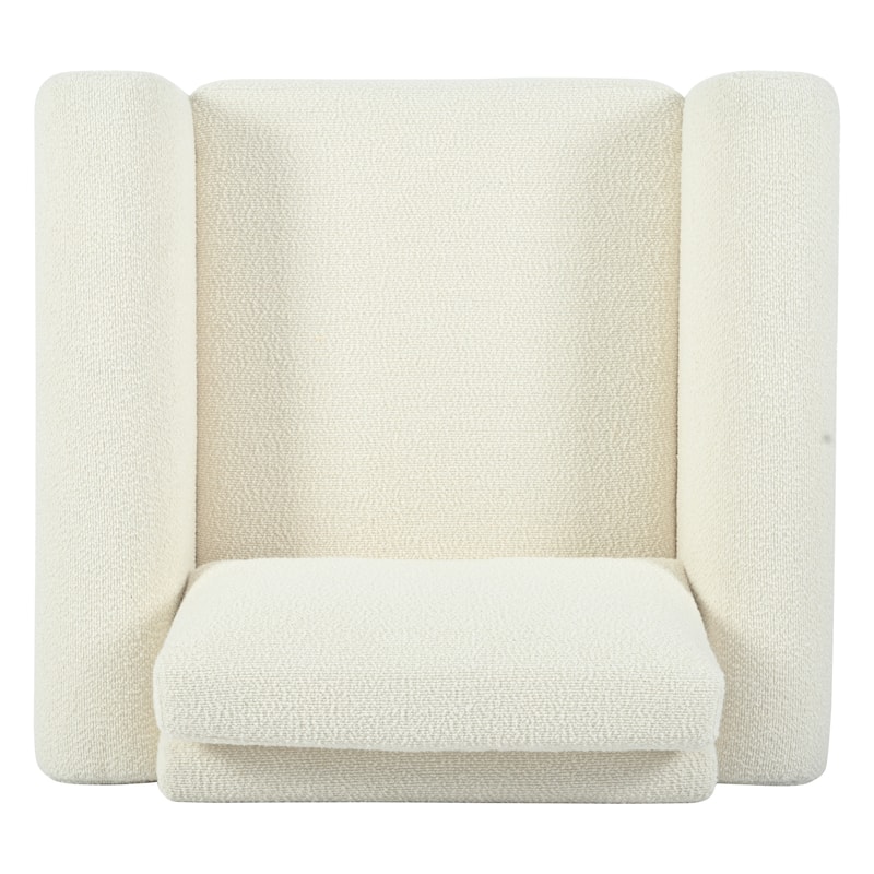 Boucle Upholstered Accent Chair