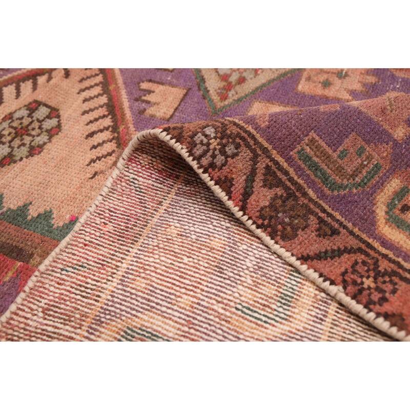 ECARPETGALLERY Hand-knotted Antalya Vintage Tan Wool Rug - 4'5 x 7'2