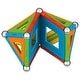 preview thumbnail 4 of 7, Geomag Magnetic Building Set, Supercolor Recycled, 52 Pieces