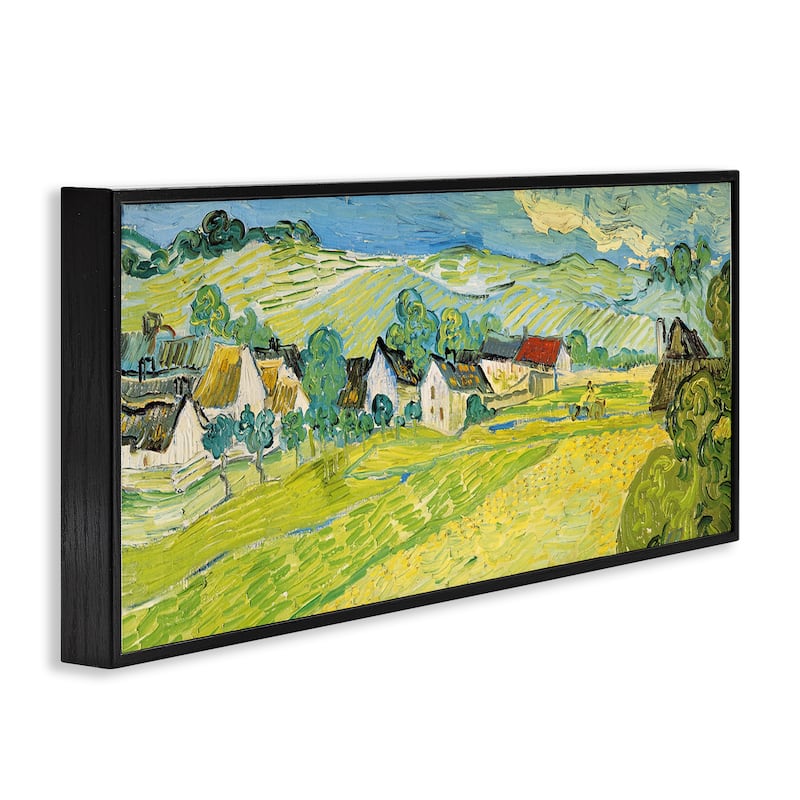 Stupell Classic Vast Countryside Framed Giclee Art Design By Vincent Van Gogh