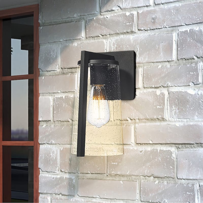 Artcraft Portofino - 1-Light Outdoor Wall Light - Black