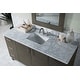 preview thumbnail 29 of 34, James Martin Vanities Metropolitan 60" Single Vanity, Silver Oak