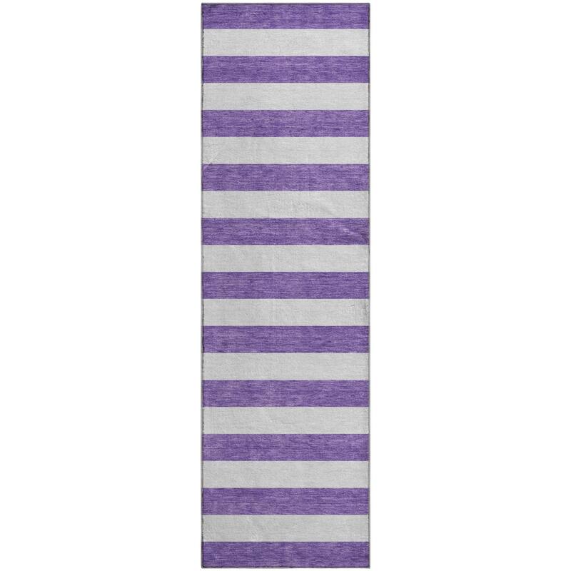 Premium Washable Super Soft Cabana Stripe Mayfield Rug