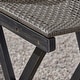 preview thumbnail 15 of 38, Polaris 45-inch 3-piece Outdoor Bar Table Set by Christopher Knight Home