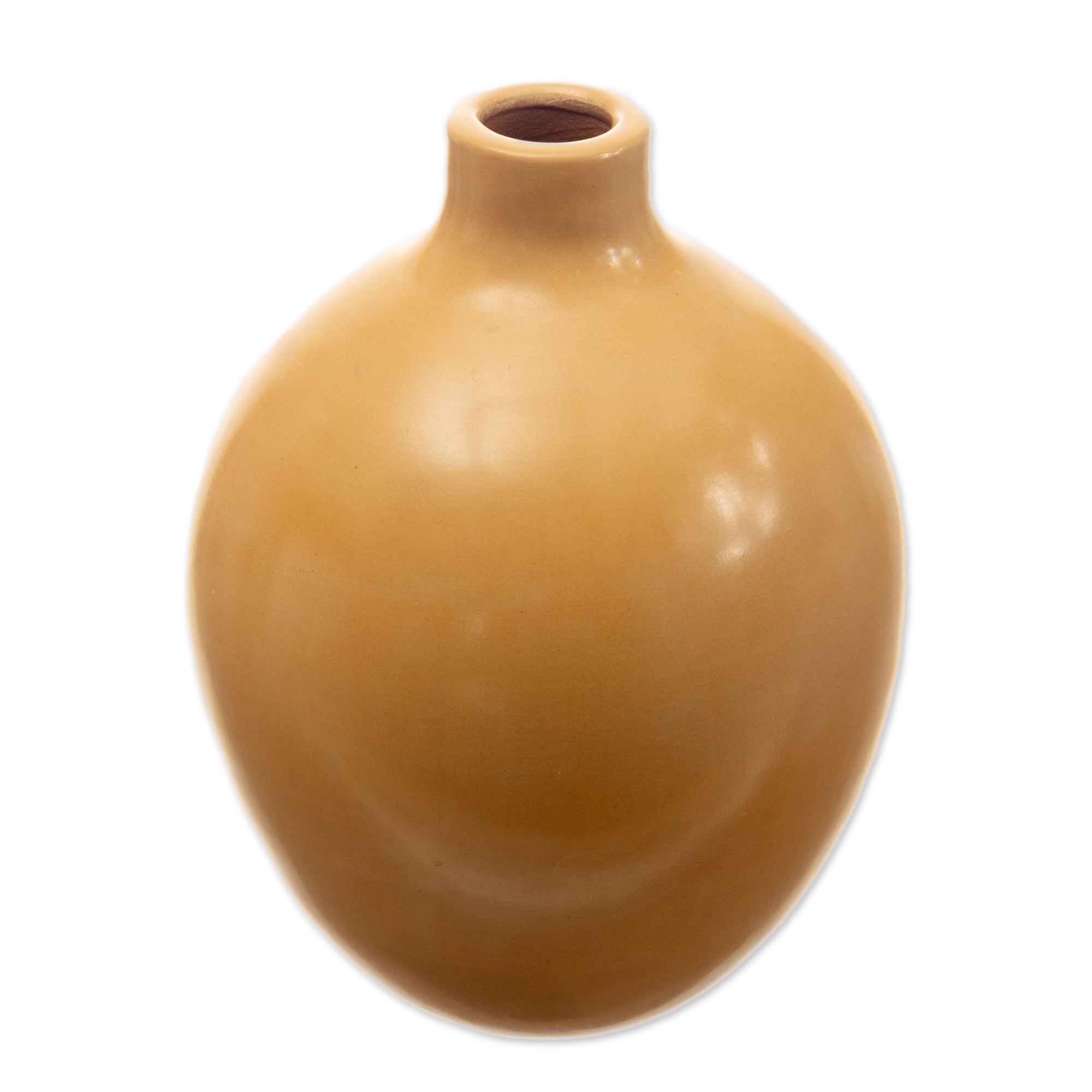 Novica Handmade Divine Sun Ceramic Decorative Vase