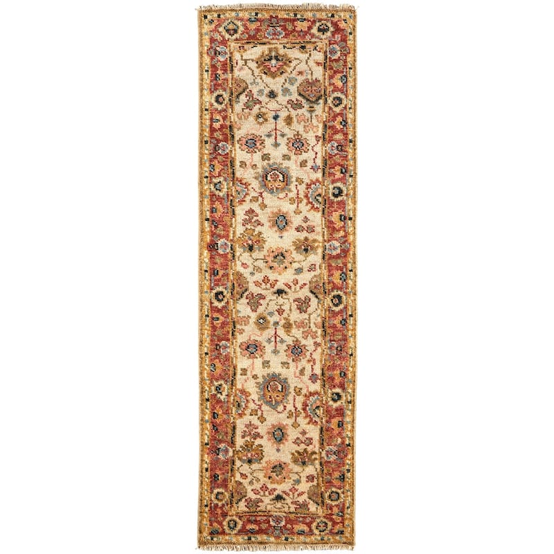 Grand Bazaar Irie Hand Knotted Oriental Traditional Area Rug