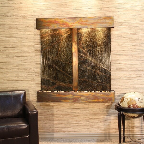 Aspen Falls Fountain - Rustic Copper - Square Edges - Choose Options