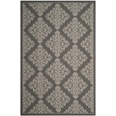 SAFAVIEH Courtyard Indoor/ Outdoor Waterproof Patio Backyard Rug