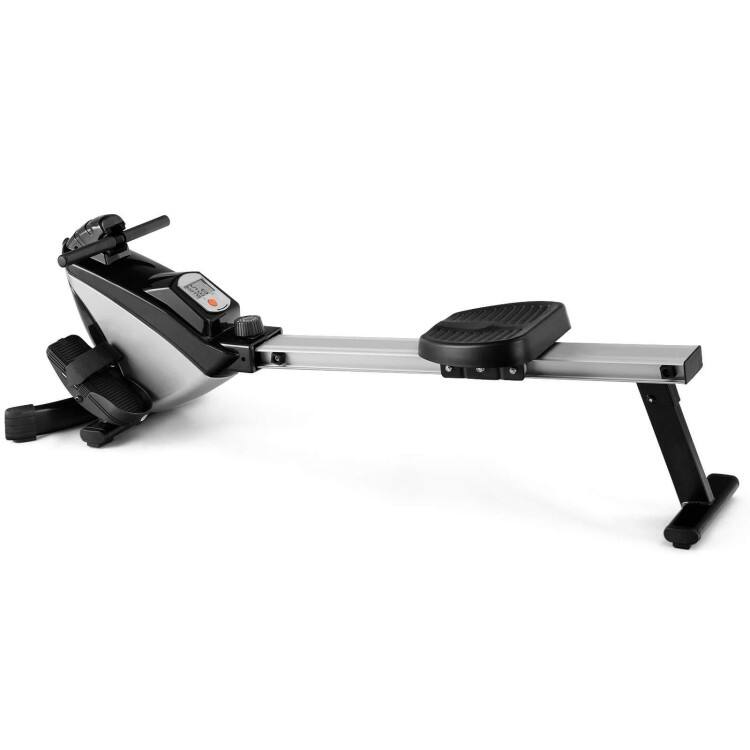 Adjustable Oxygen Resistance of Folding Magnetic Rowing - Black - Black