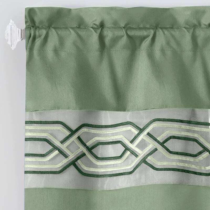 Achim Paige 5 Piece Window Curtain Set