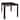 Mace 31" Modern Bistro Table - Weaver Design Weather-Resistant Metal Dining Table - Small Patio, Deck & Balcony Outdoor Table