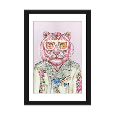 iCanvas "Gucci Pink Tiger" by Heather Perry