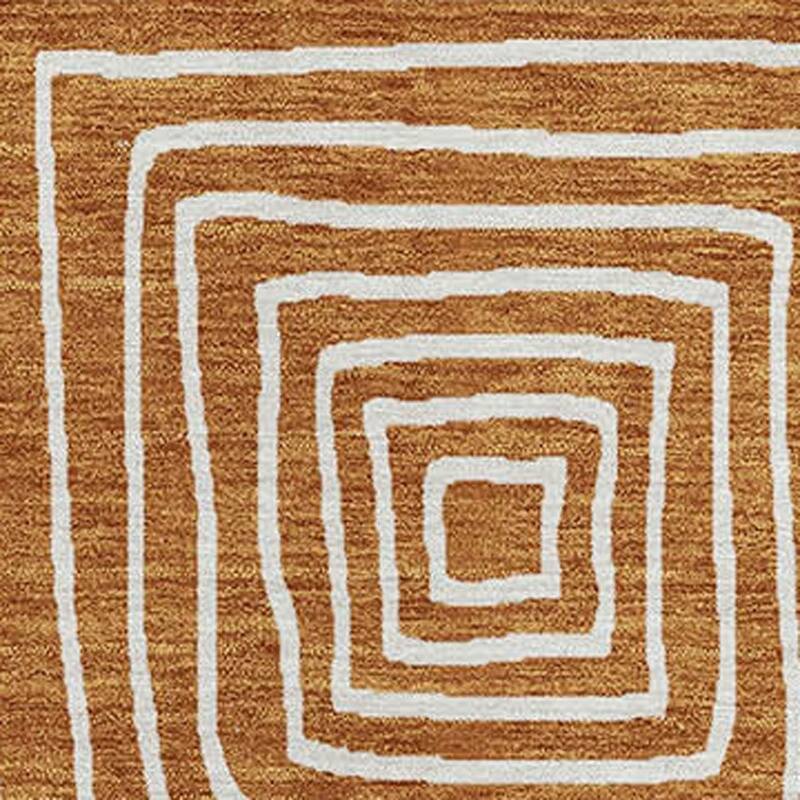 HomeRoots Geometric Transitional Rectangle Outdoor Rug