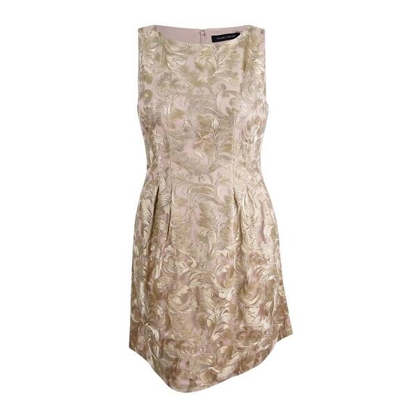 Shop Ivanka Trump Women S Embroidered Lace Fit Flare Dress 12