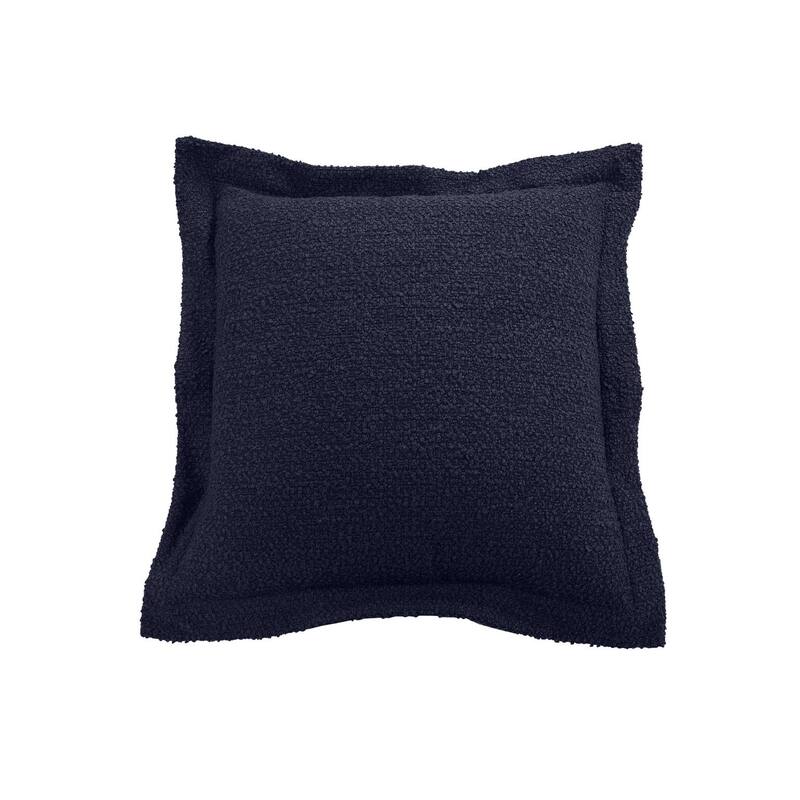 Allan Andrews Scroll Puff Ottoman with Titanium Frame & Cover, Barbet Collection