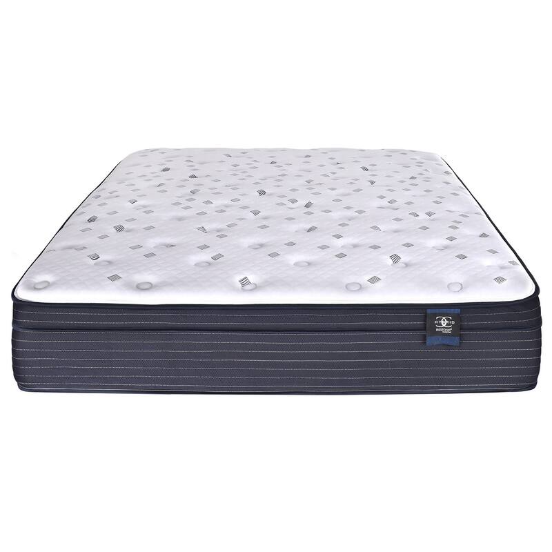 Restonic Venn CoolGel 14.5" Euro Top Mattress with Foam and Coil Support