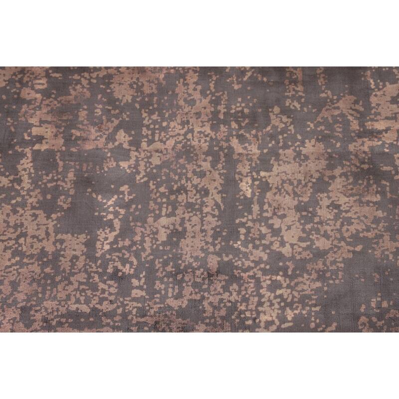 Modern / Abstract Oriental Area Rug Handmade Wool Carpet - 6'6"x 9'4"