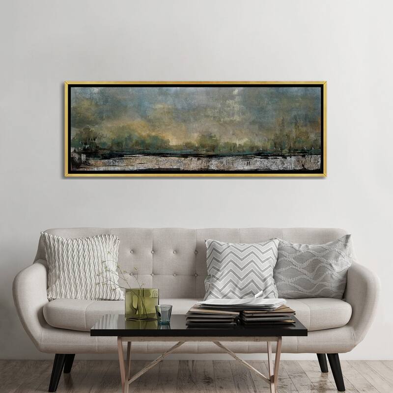 iCanvas "Poetic Landscape" by Liz Jardine Framed Canvas Print