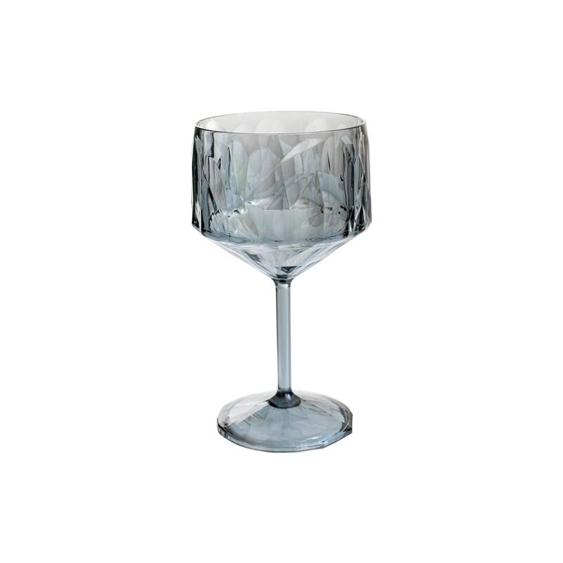 Superglass Smoke Gray Polycarbonate Gin Glass
