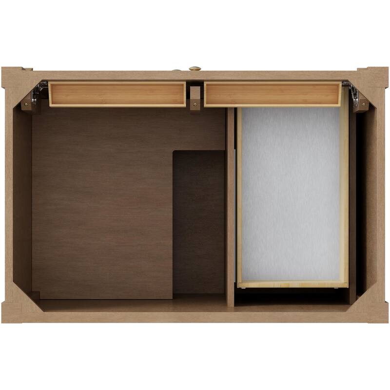 James Martin Vanities 655-V36-3CSP Brittany 36" Free Standing Single