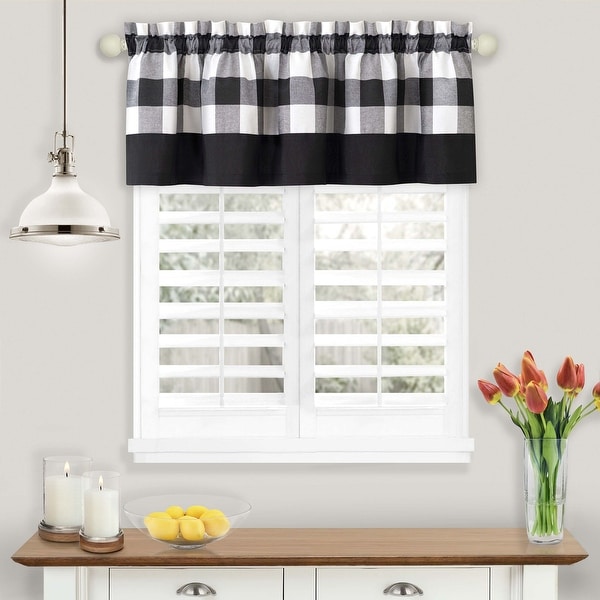 Buy Black Valances Online at Overstock | Our Best Window ...