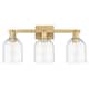 Option Brushed Brass / Clear