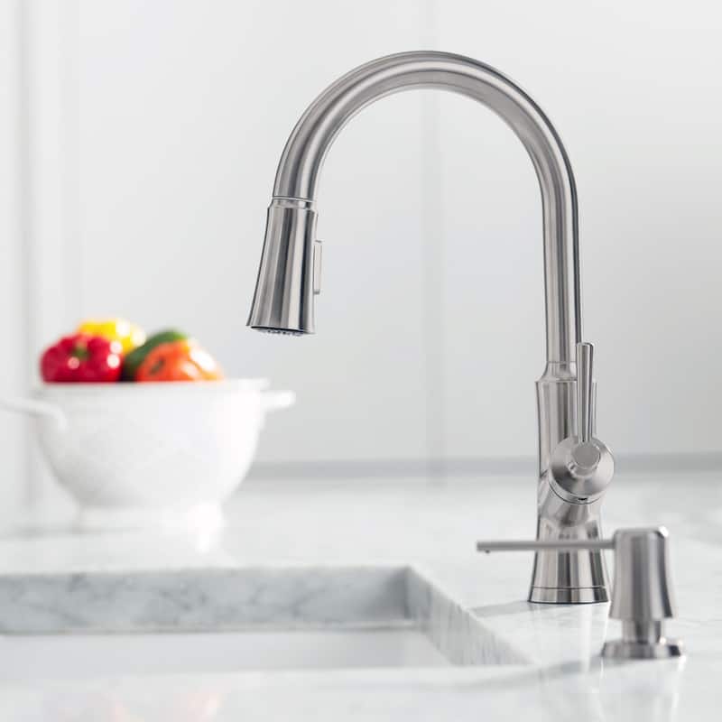 Hansgrohe Joleena 1.75 GPM Pull Down Kitchen Faucet HighArc Spout with