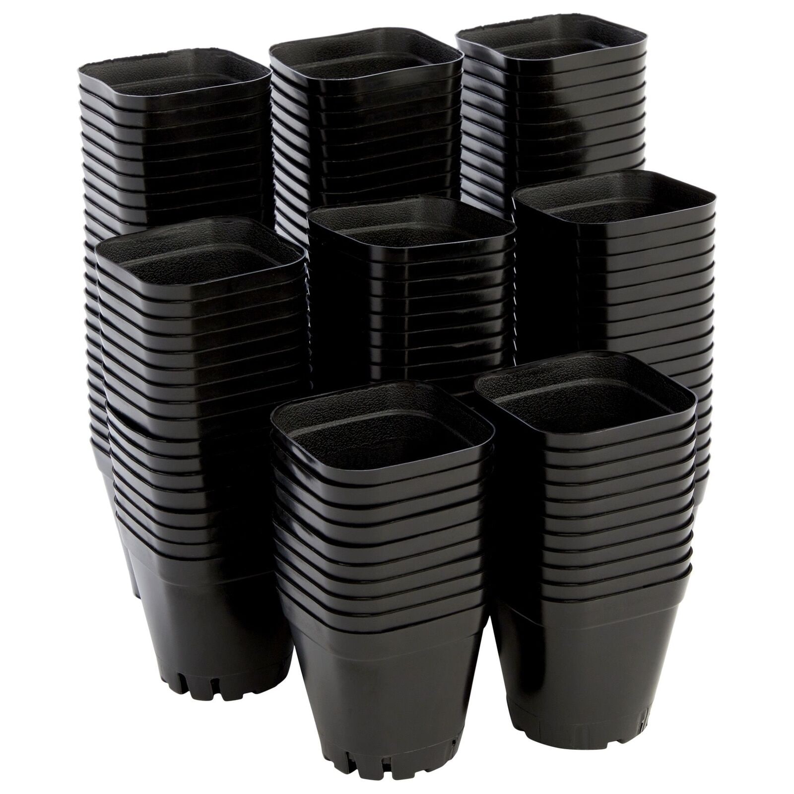 silver planting pots Campania Coin Pot Planter, Tall, Set of 4 - 8416-23904