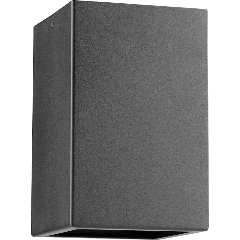 Quorum International Ion Single Light 5" Wide Outdoor Flush Mount - Noir