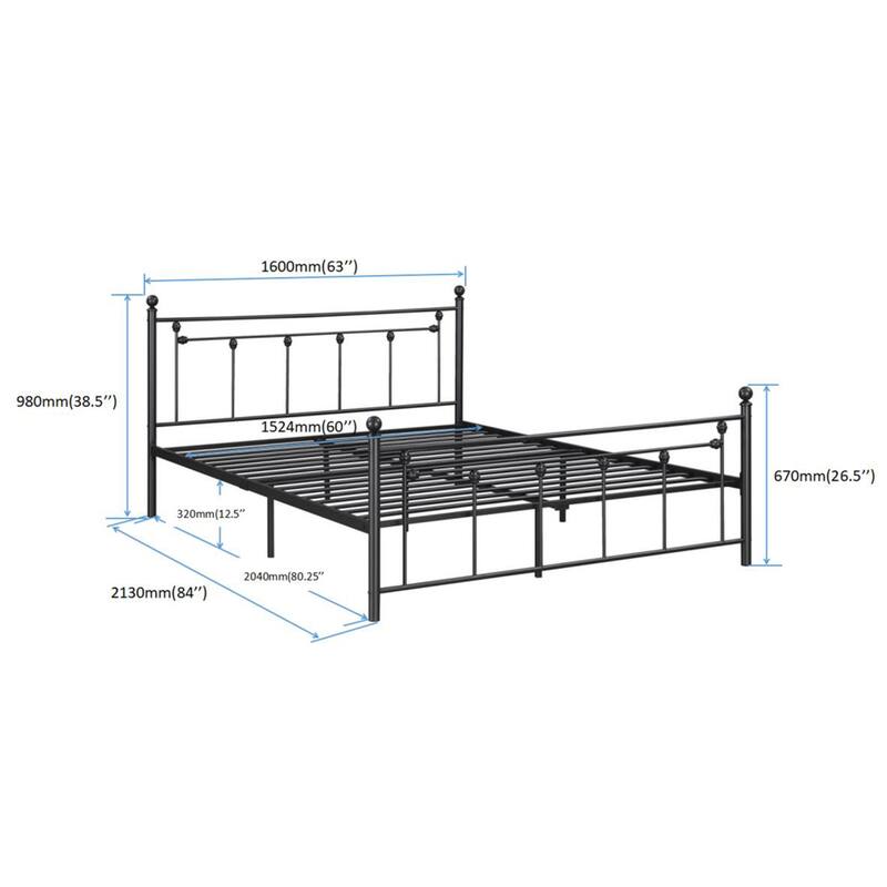 Metal Platform Bed Frame