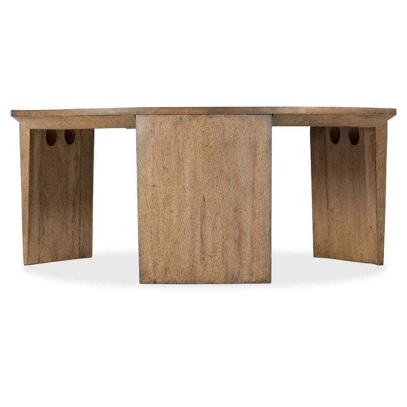 Hooker Furniture 7228-80006-85 Commerce and Market 42" Diameter Mindi - Medium Natural / Gray