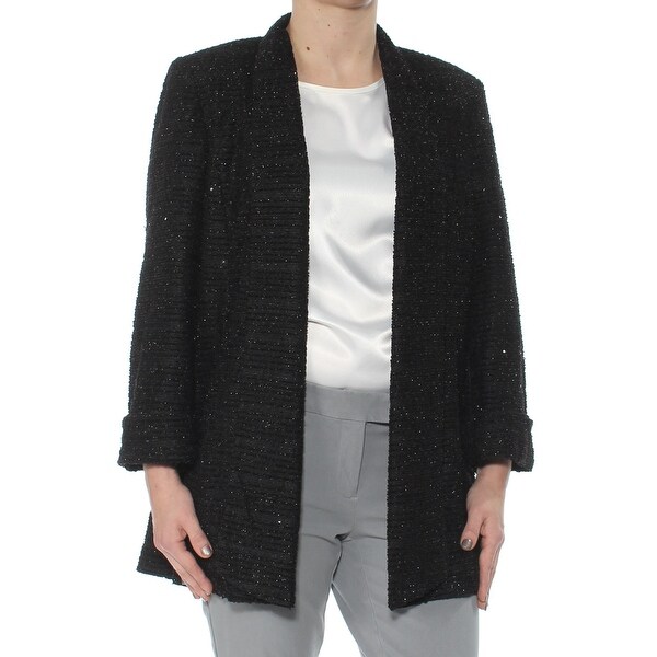 black glitter cardigan