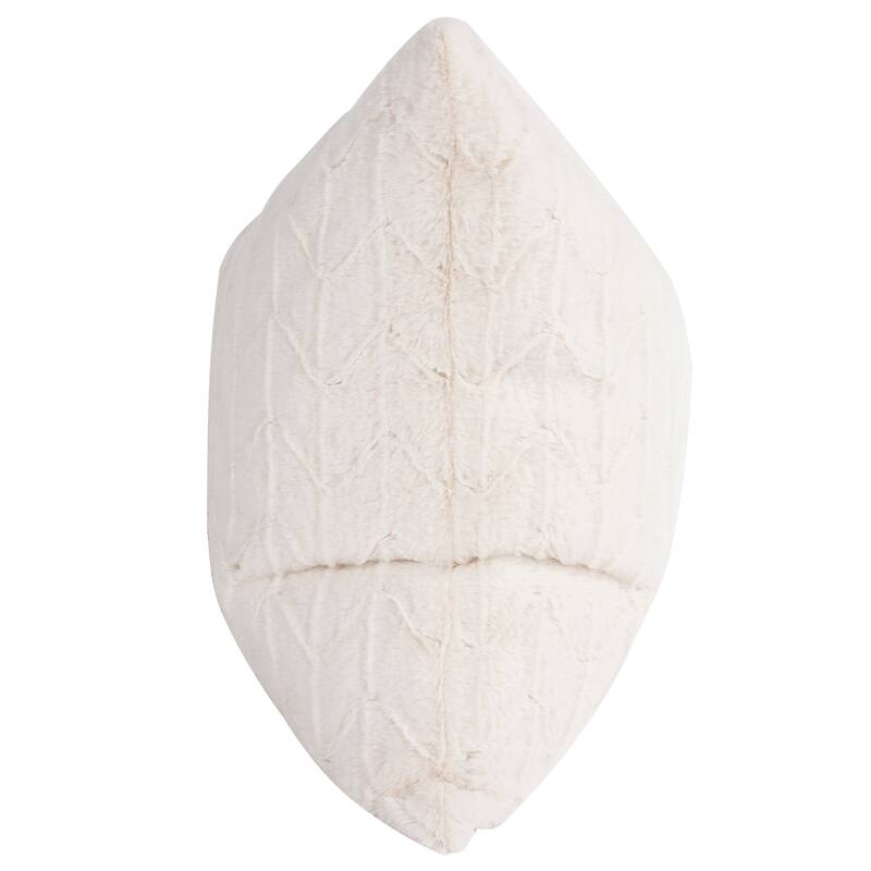Allan Andrews 24" x 24" Angora Natural Pillow - Down Fill