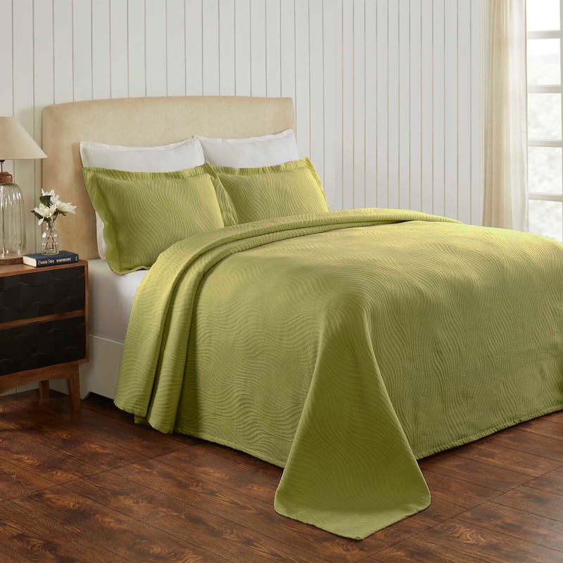 Superior Cascade Cotton Decorative Bedspread Set