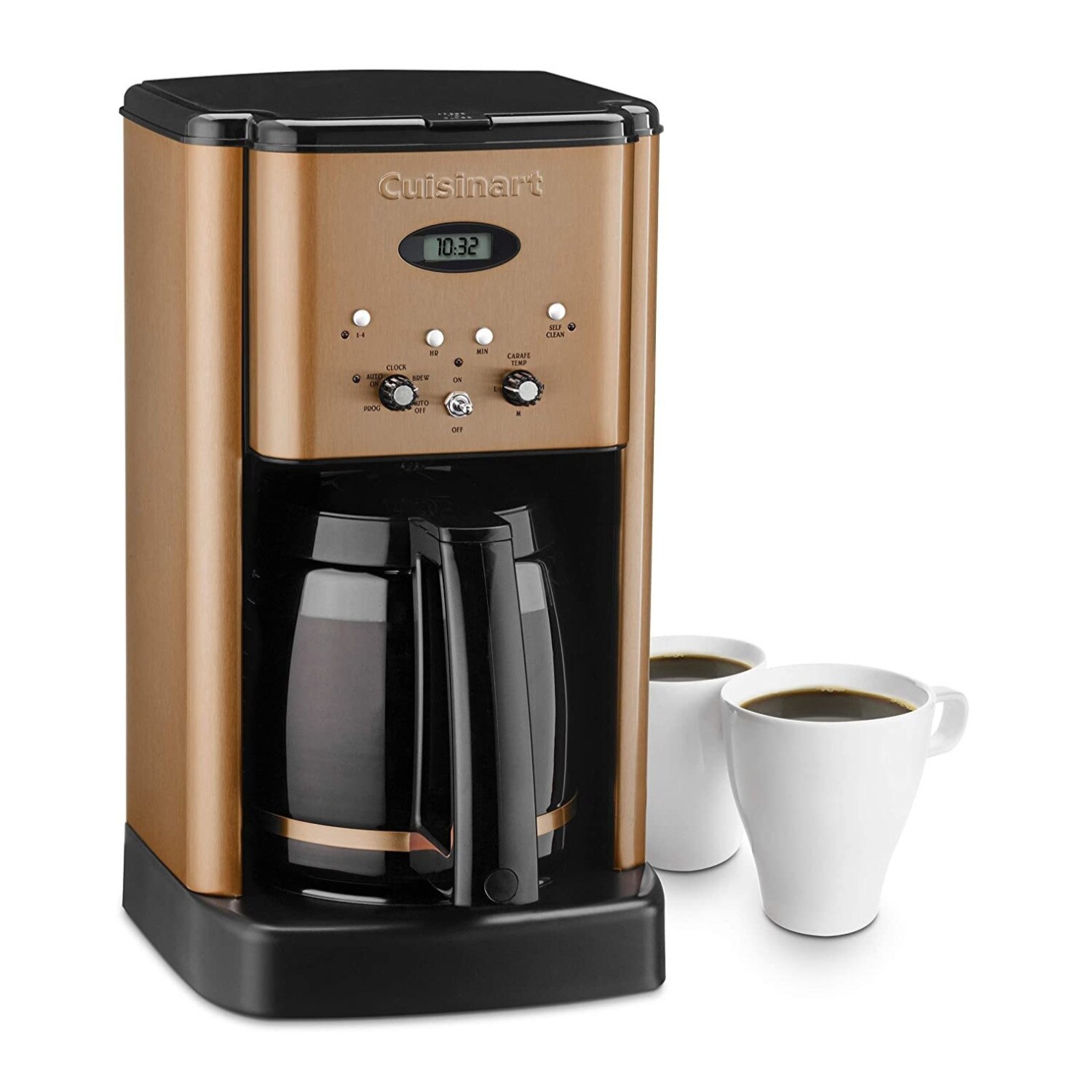 Shop Cuisinart Dcc 1200cp 12 Cup Brew Central Coffee Maker Copper
