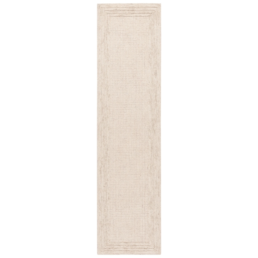 SAFAVIEH Handmade Ebony Dorith Border Wool Rug
