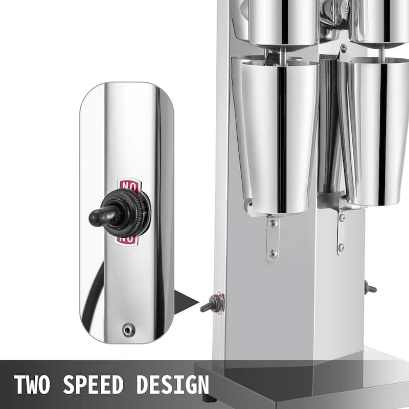 Milkshake Maker Kit Double Head Classic Milkshake Maker with 800ml Cu - 180W 800ml