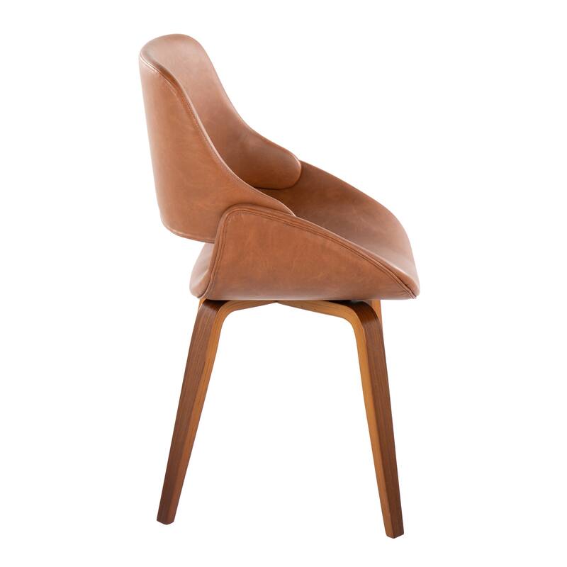 Carson Carrington Svellingen Mid-Century Modern Cross Frame Bent Wood Chair (Set of 2)